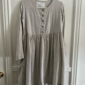 Not Perfect Linen Mama Dress
